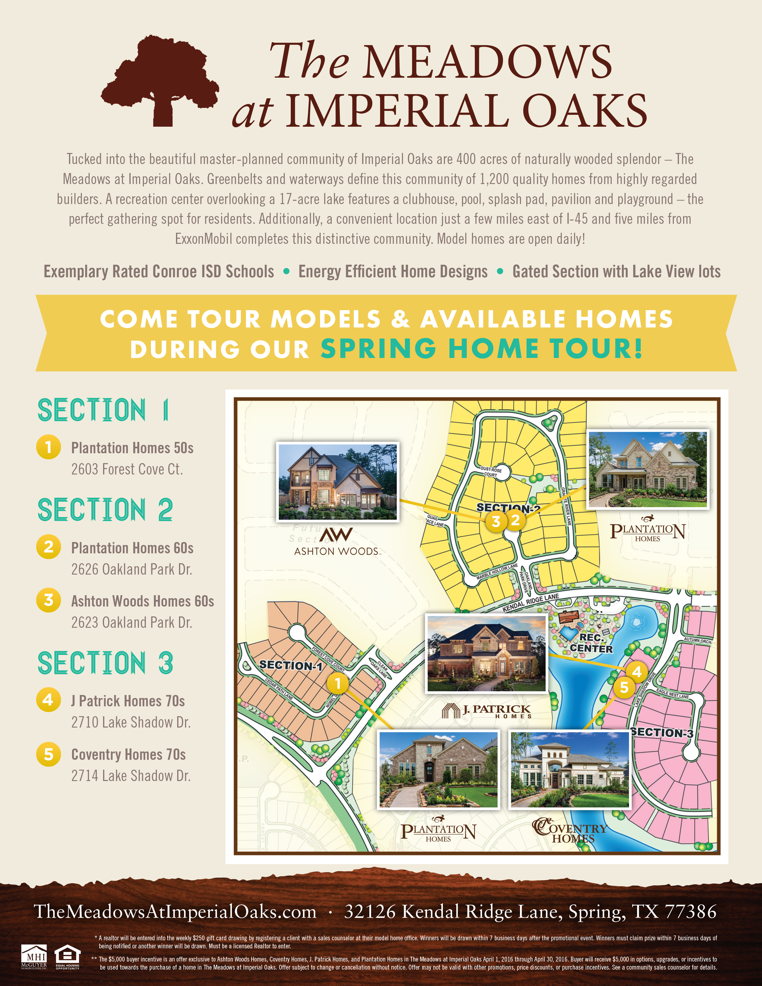 Meadows Home Tour February Promotion
